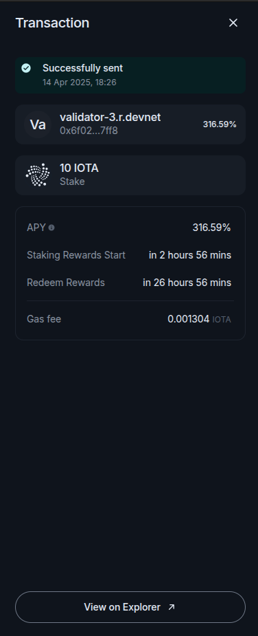 Transaction Details